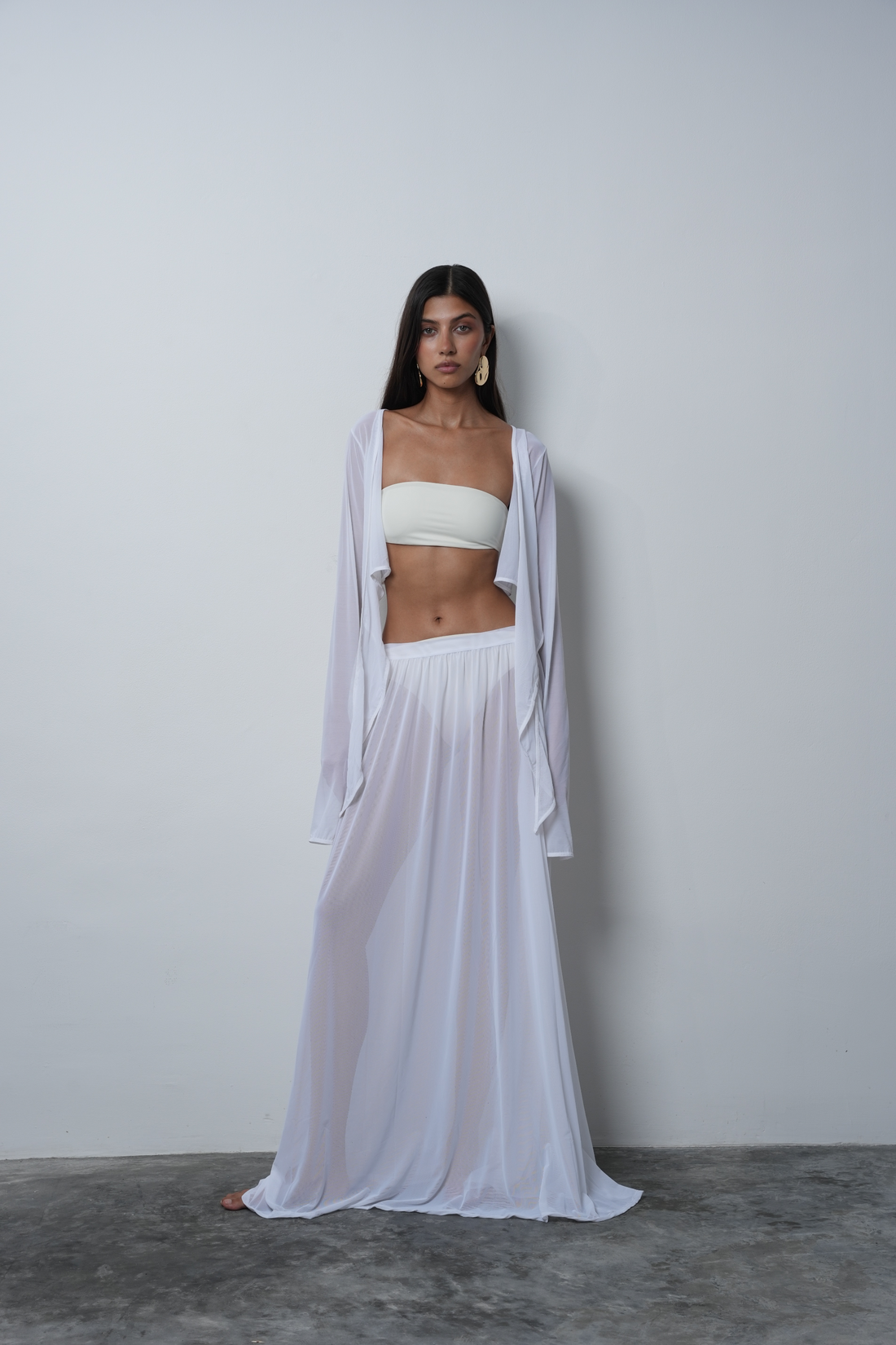 LOLITA LE MESH MAXI SKIRT