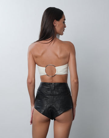 LE LUXE  leather PANT