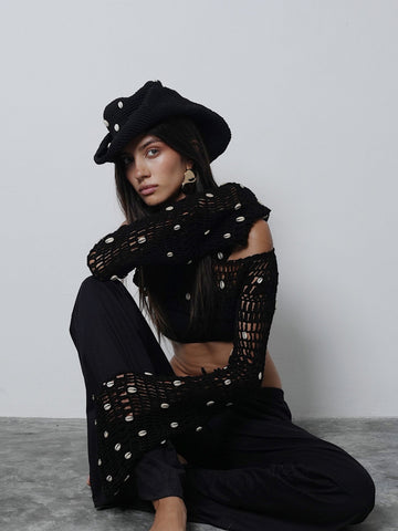LE CROCHET SHELL HAT