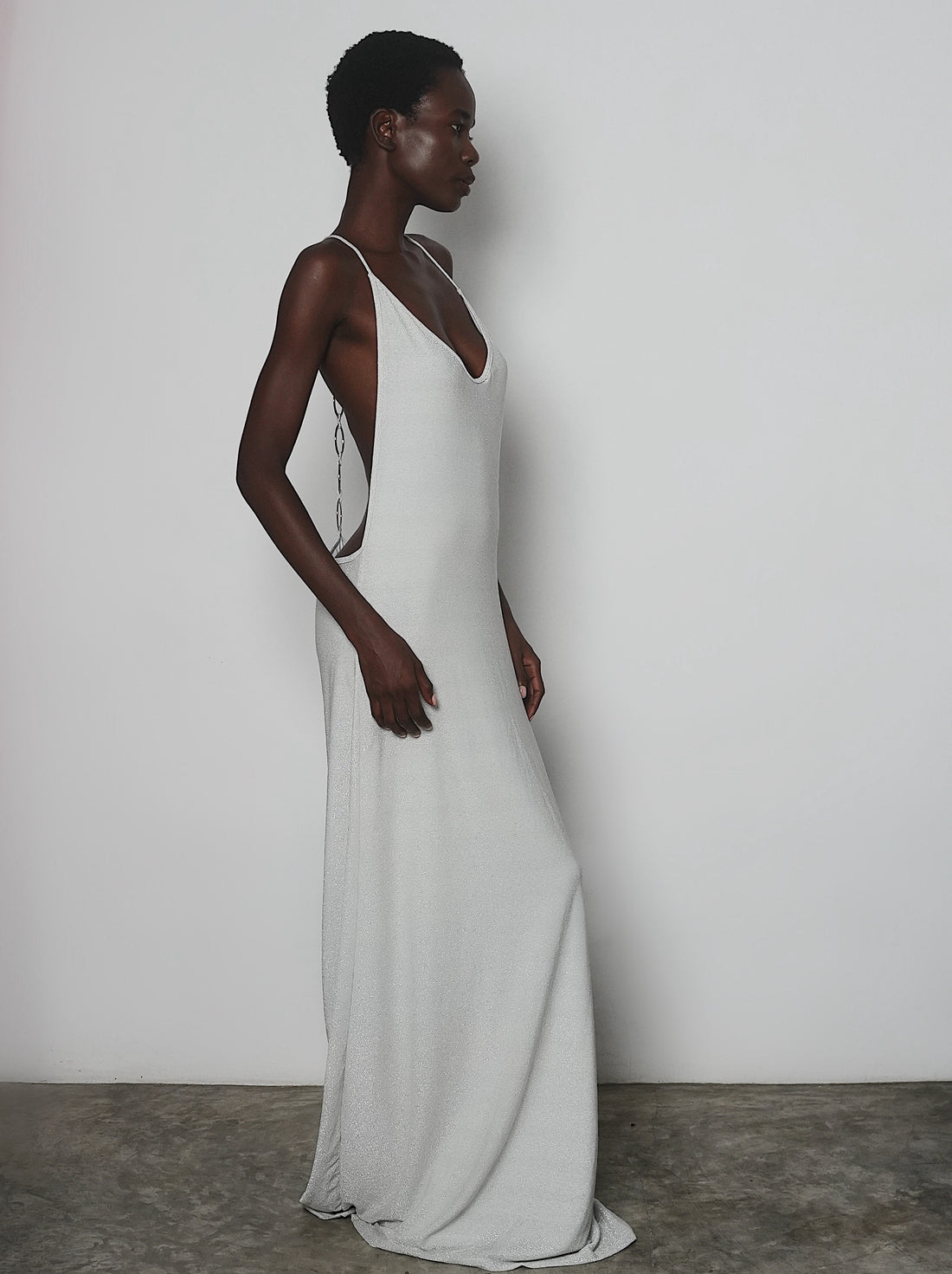 RIO. MAXI RINGS CUT OUT DRESS