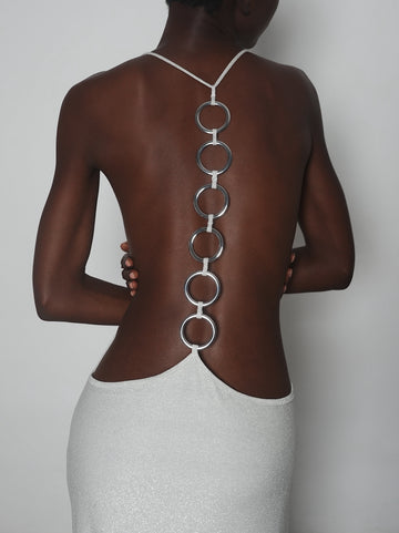 RIO. MAXI RINGS CUT OUT DRESS