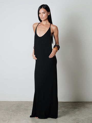 RIO. MAXI CUT OUT RINGS DRESS