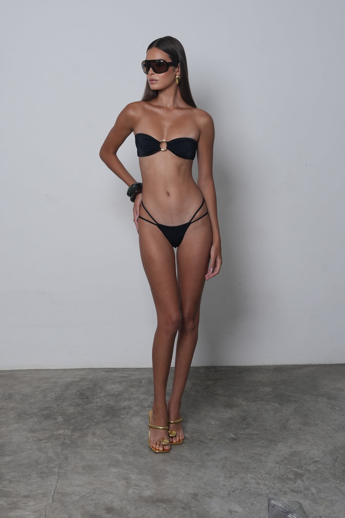 LE LUXE bandeau ring top