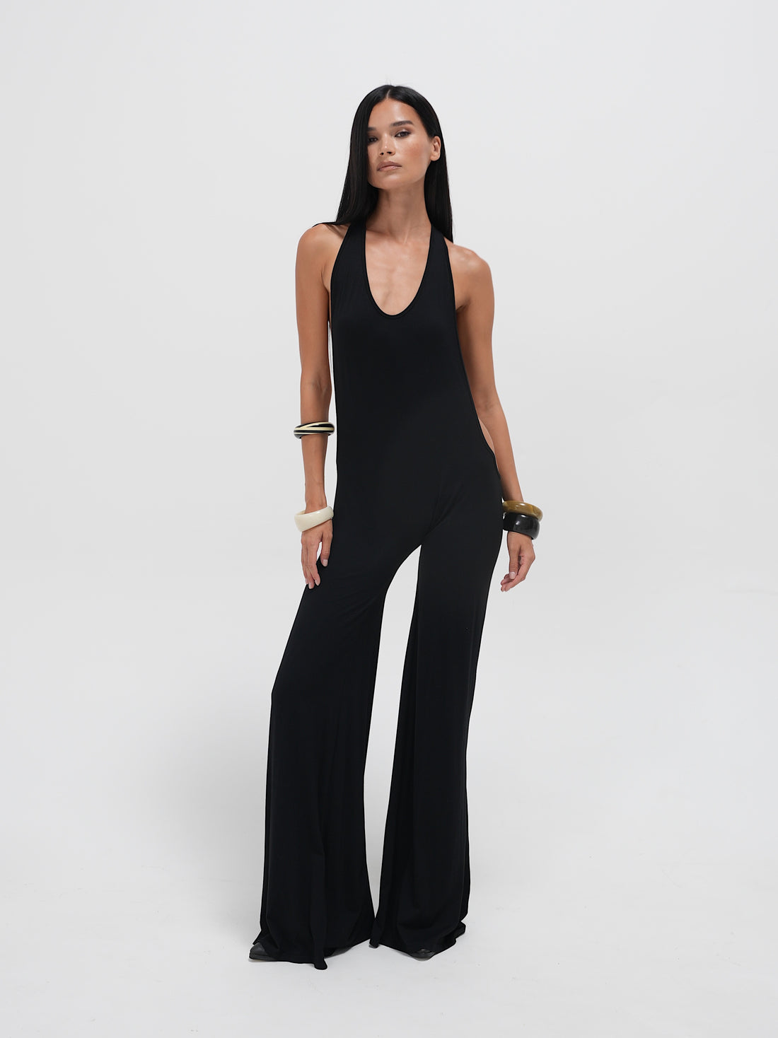 LE LUXE cut out JUMPSUIT
