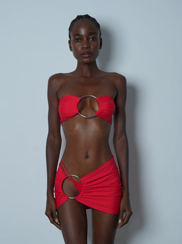 LA TROPICANA ring mini skirt