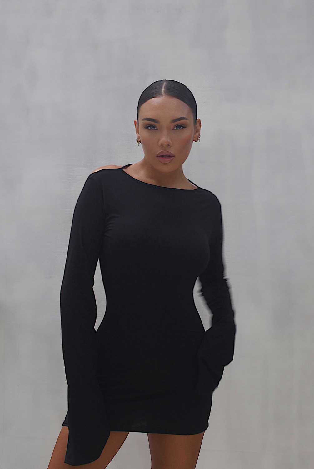 IBIZA KLEID SCHWARZ