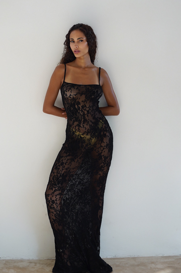 IDOL SPITZEN MAXIKLEID